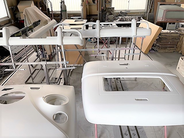 在庫車　タイプ　アーリー制作（レッドⅡ）のサフェーサーペイント完了！