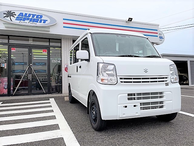 鈴鹿市長沢町　伊勢抹茶様　ベースのエブリイが入庫しました！