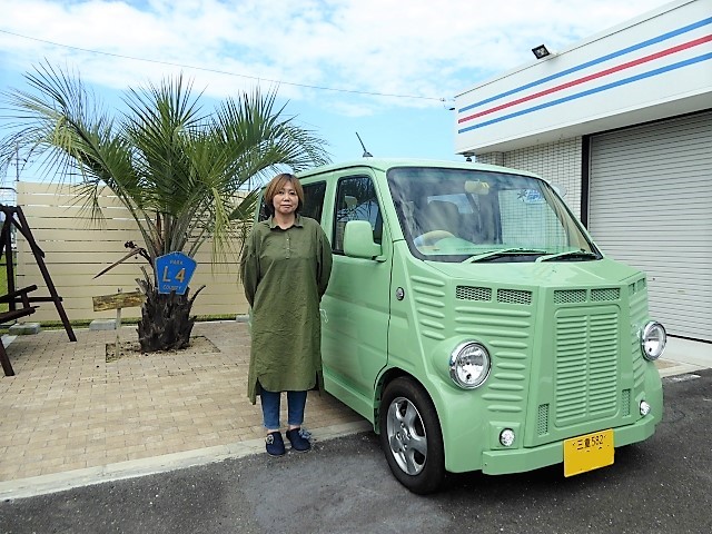 津市　Ｍ・Ｅ様　フレンチバスのご来店納車有難うございました！