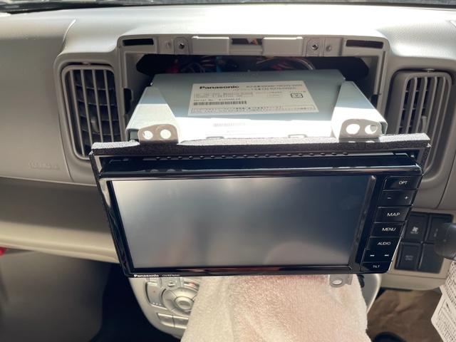 三重郡　Ｉ・Ｓ様　エブリイにドライブレコーダーの取付中です！