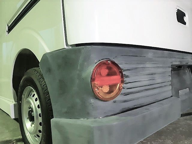 富山県富山市 M・Ｒ様　フレンチバスの仮合わせ＆サフェーサーペイント中です！