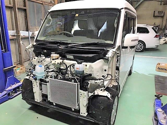 三重郡　Ｉ・Ｓ様　アーリー制作エブリイのバラシ作業に入りました！