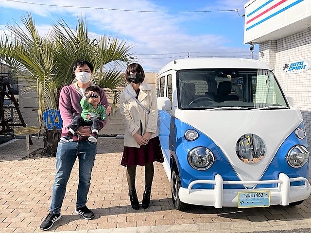 富山県高岡市　Ｍ・Ｓ様　アーリーのご来店納車有難うございました！