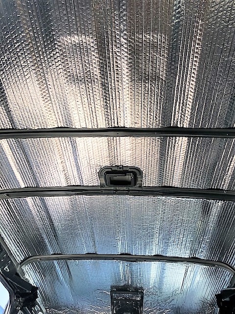 愛知県知多郡　Ｙ・Ｎ様　Comfy-Ⅲ制作のエブリイの天井断熱処理が完了しました！