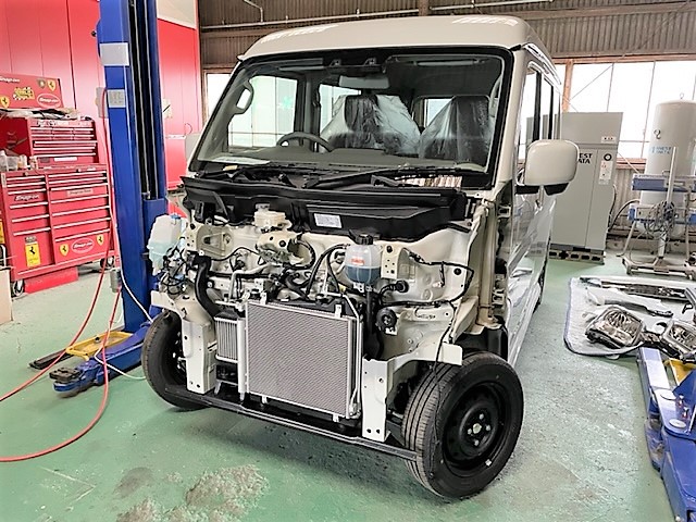 兵庫県丹波市　Ｙ・Ｋ様　アーリー製作のエブリイのバラシ作業に入りました！