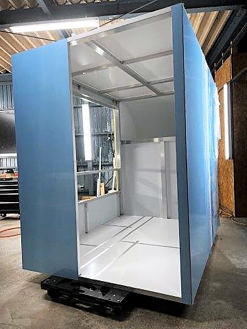 静岡県浜松市　(株)恵電様　フレンチトラックのシエルＢＯＸの製作状況です！