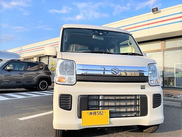 沖縄県島尻郡　Ｏ・Ｍ様　アーリー製作ベースのエブリイが入庫しました！