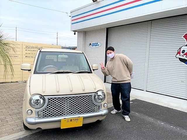 津市　Ｍ・Ｓ様　パオ（日産ピノ）のご来店納車有難うございました！