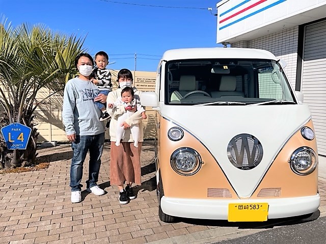愛知県岡崎市　Ｓ・Ｃ様　アーリーのご来店納車有難うございました！