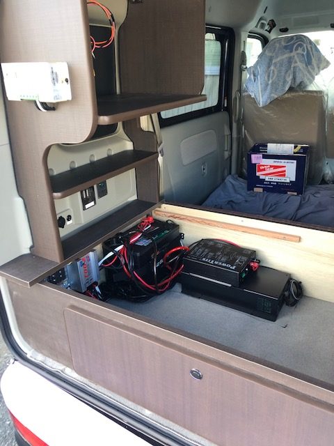 静岡県駿東郡　Ｕ・Ｋ様　軽キャンピングカーComfy-Ⅲキットの取付に入りました！