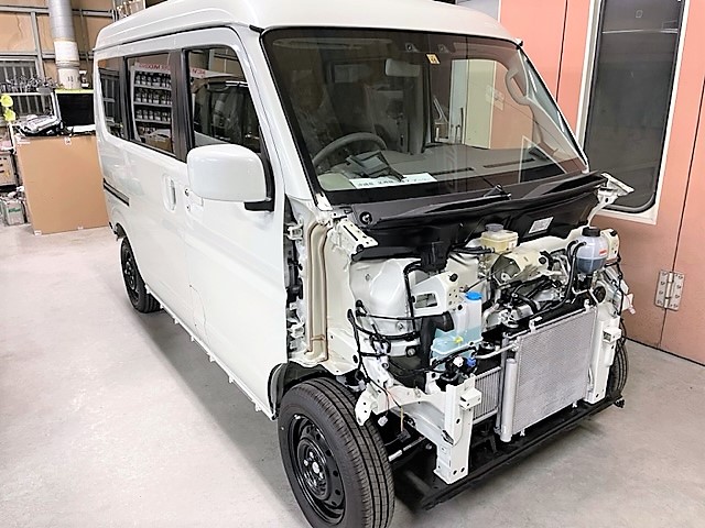 沖縄県島尻郡　Ｏ・Ｍ様　タイプ　アーリー製作のエブリイのバラシ作業が完了しました！