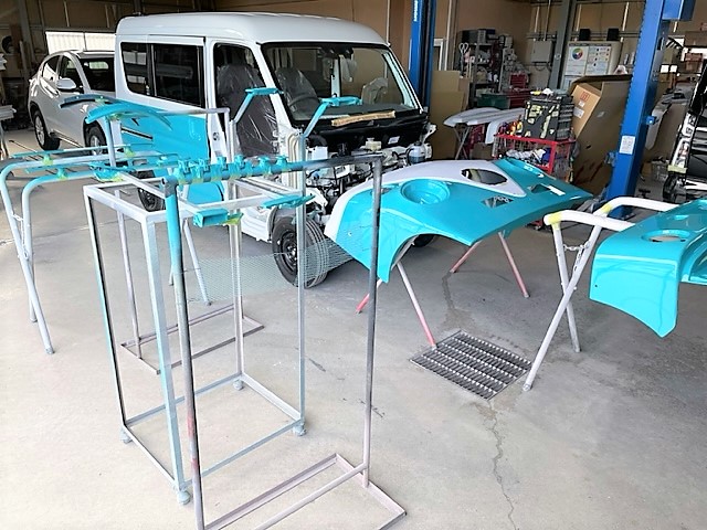 沖縄県島尻郡　Ｏ・Ｍ様　タイプ　アーリーのペイントが完了しました！