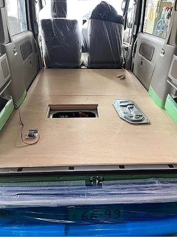 桑名市　Ｎ・Ｍ様　アーリー移動販売車製作の内装の製作に入りました！