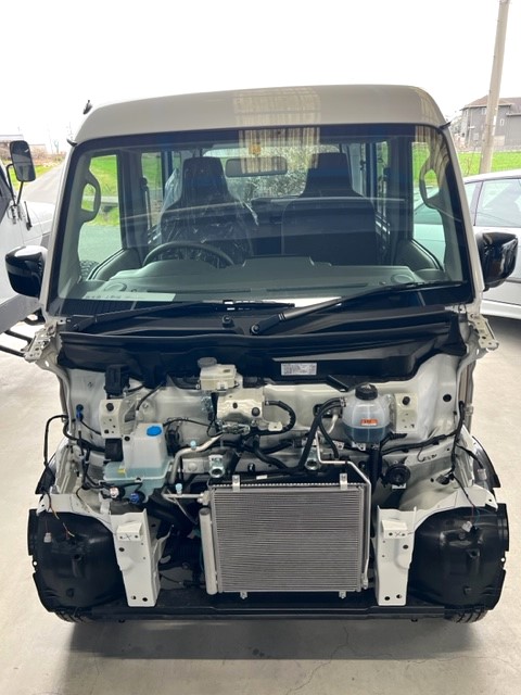 熊本県玉名市　Ｕ・Ｙ様　アーリー製作ベースのエブリイのバラシ作業が完了しました！