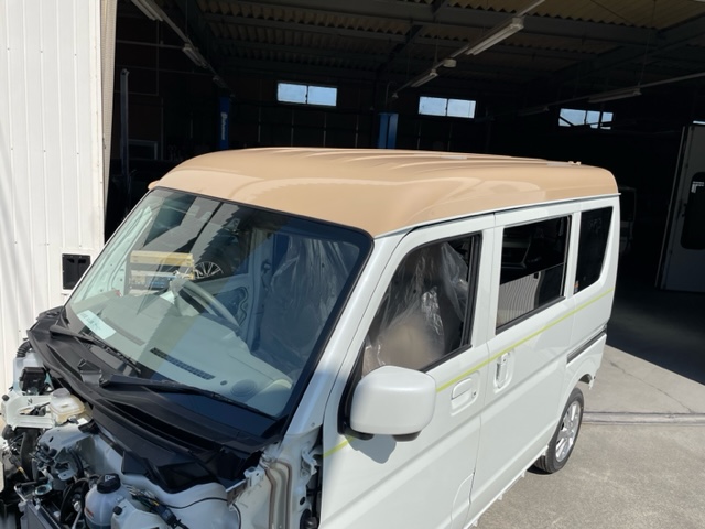 滋賀県東近江市　Ｍ・Ｙ様　アーリーのルーフのペイントが完了しました！