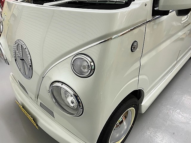 京都府山科区　Ｏ・Ｉ様　アーリーのエアロパーツのペイントが完成して組付けに入りました！