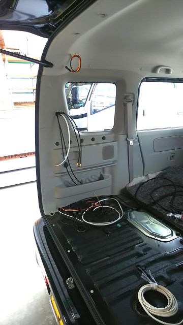 東京都練馬区　Ｋ・Ｙ様　軽キャンピングカーComfy-Ⅲの配線加工中です！