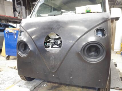 鈴鹿市　Ｋ・Ｓ様　アーリーのエアロパーツの仮合わせ＆下処理中です！