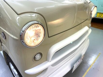 いなべ市　小林モータース様　シェビーが完成しましたので最終点検にはいりました！