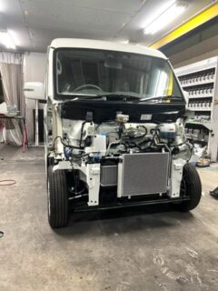 愛知県日進市　Ｏ・Ｋ様　アーリー製作のエブリイのバラシ作業に入りました！