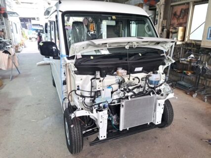 和歌山県紀の川市 Y・K様 PLATムルティ660制作ベース車のバラシ作業が完了しました!