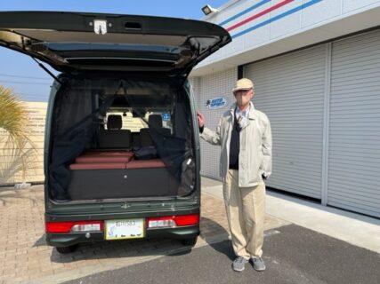 石川県野々市市　Ａ・Ｍ様　軽キャンピングカーComfy-Ⅲのご来店納車有難うございました！