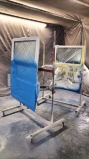 青森県弘前市　Ｋ・Ｍ様　FLATムルティ660のボディ側のペイントに入りました！