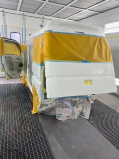 おひさま楽団　様　タイプ　アーリーのボディ側のペイント準備中です！