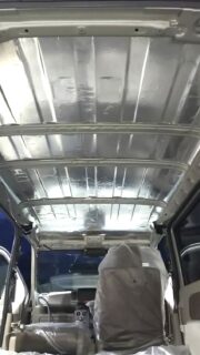 津市久居　Ｍ・Ｔ様　軽キャンピングカーComfy-Ⅲの天井断熱施工が完了しました！