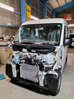 桑名市　Ｋ・Ｋ様　タイプ　アーリー製作（エブリイ）のバラシ作業が完了しました！