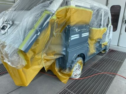 津市豊が丘　Ｏ・Ｃ様　PLATムルティ660のボディ本体側のペイントが完了しました！