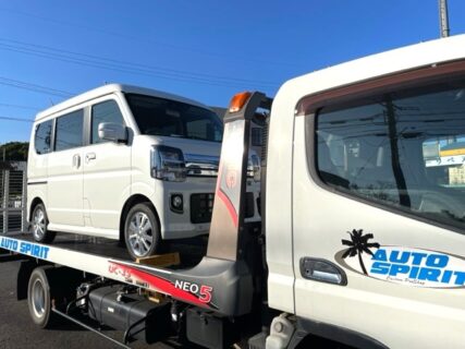 福島県須賀川市　Ｍ・Ｈ様　アーリーの製作ベースのエブリイが入庫しました！