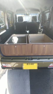 愛知県豊田市　Ｈ・Ｓ様　アトレー　軽キャンピングカーComfy-Ⅱキットが間もなく完成です！