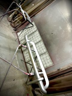 兵庫県たつの市　Ｔ・Ｋ様　PLATムルティ660のエアロパーツのペイント中です！