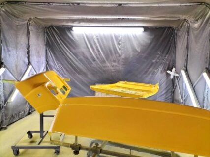 兵庫県神戸市　Ｙ・Ｋ様　ブギーライダーのエアロパーツのペイントに入りました！