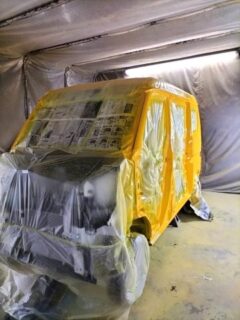 兵庫県神戸市　Ｙ・Ｋ様　ブギーライダーのボディー側のペイントに入りました！