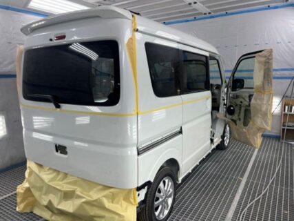 静岡県御前崎市　Ｋ・Ｔ様　アーリーのボディペイント前の足付けに入りました！