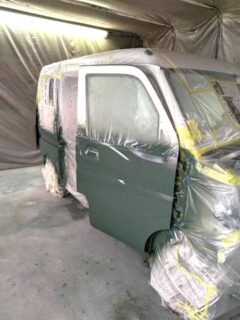 徳島県阿南市 N・K様 アーリーのボディ側のペイントが完了しました!