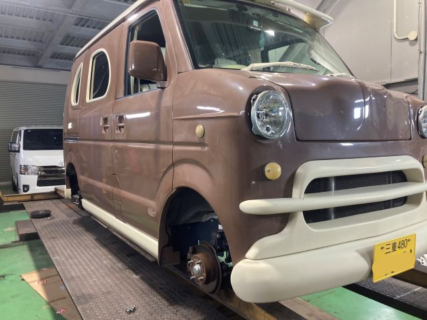 伊勢市　Ｍ様　シェビーの車検整備のご依頼有難うございます！