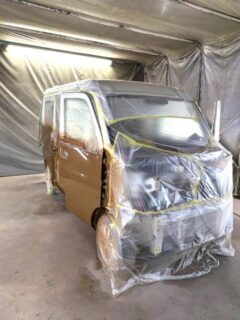 愛知県名古屋市 M・S様 PLATムルティ660のボディ本体側のペイントが完了しました!