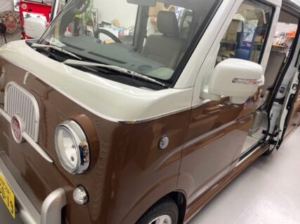 愛知県名古屋市　Ｍ・Ｓ様　PLATムルティ660の組付けが完了しオーディオ＆ちょいｃａｍ梓の取付中です！