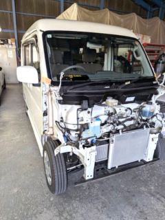 神奈川県川崎市　Ｋ・Ｓ様　フレンチバス車いす移動車のバラシ作業が完了しました！