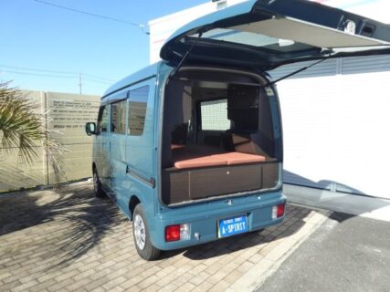 大阪府　アサヒ自動車様　軽キャンピングカーComfy-Ⅲが完成して陸送中です！
