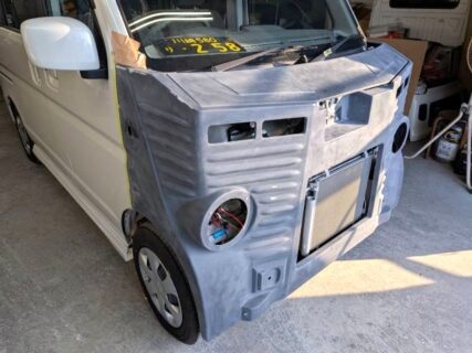 神奈川県川崎市　Ｋ・Ｓ様　フレンチバス車いす移動車の仮合わせ中です！