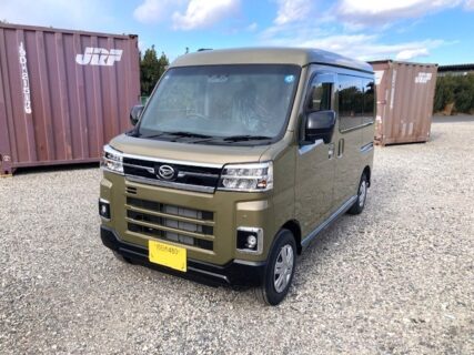 アトレーバージョンの軽キャンピングカーComfy-Ⅳのベース車が入庫しました！