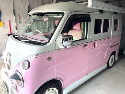 在庫車に新しい仲間アーリー軽キャンピングカーComfy-Ⅲが入りました！