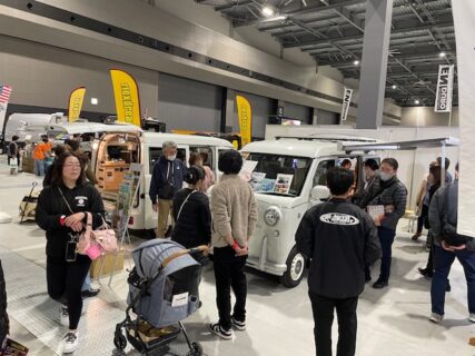 名古屋キャンピングカーフェア最終日！
