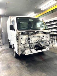 松阪市　PALADISE　BEER様　ウーキーライダー制作キャリイのバラシ作業が完了しました！