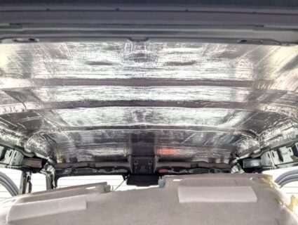 岐阜県関ケ原町　Ｋ・Ｅ様　エブリイＭＡＸに天井断熱防音処理sound　heat　out　spirit処理中です！